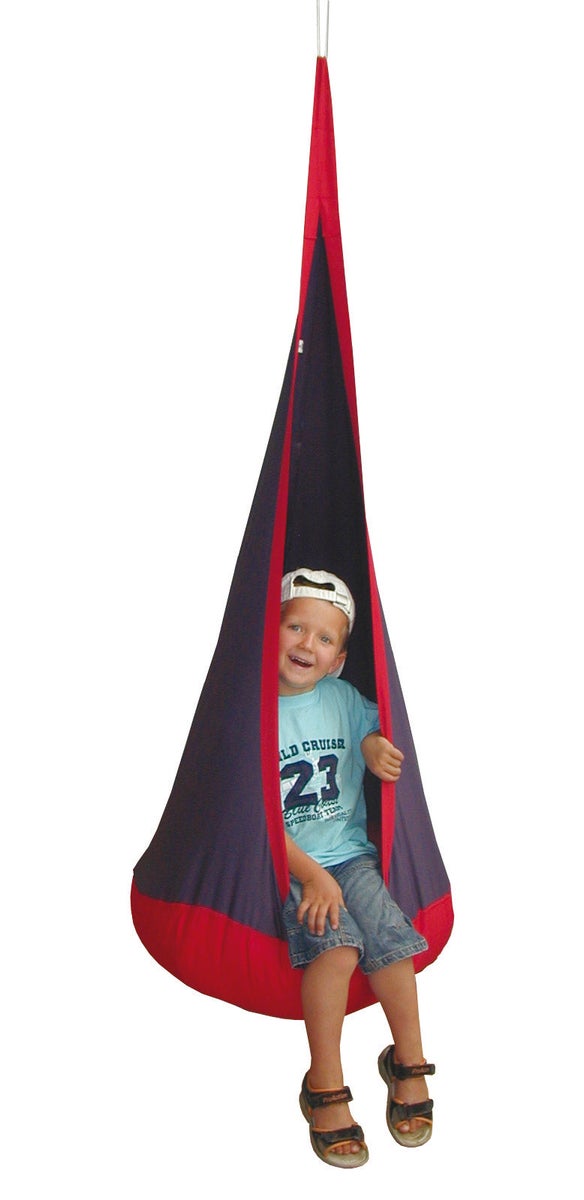 ROBA Hängesack für Kinderzimmer oder Outdoor - Rot / Blau