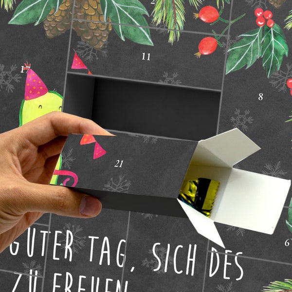 Mr. & Mrs. Panda Befüllbarer Adventskalender Avocado Party - Schwarz