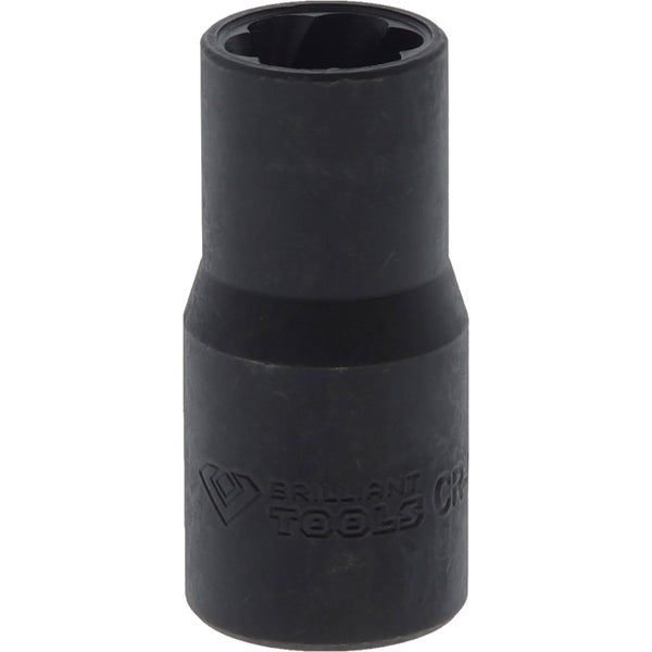 BRILLIANT TOOLS 1/2 Spiral-Profil-Stecknuss 13 mm - BT026004