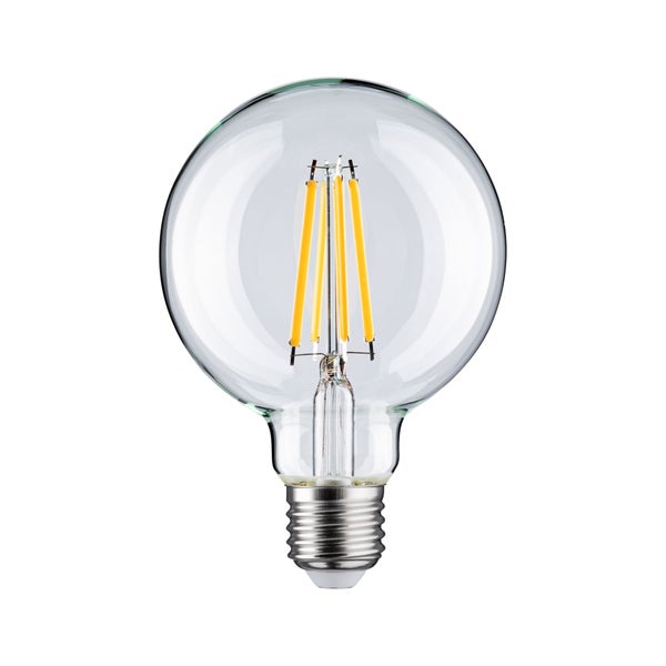 Filament 230V LED Globe G95 E27 1055lm 9W 2700K dimmbar Klar