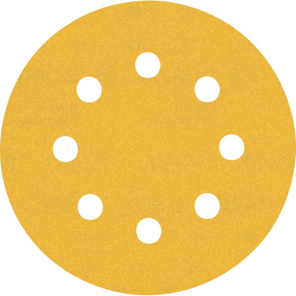 Mann schleift blaue Oberfläche mit Schleifmaschine, Schutzbrille und Mundschutz