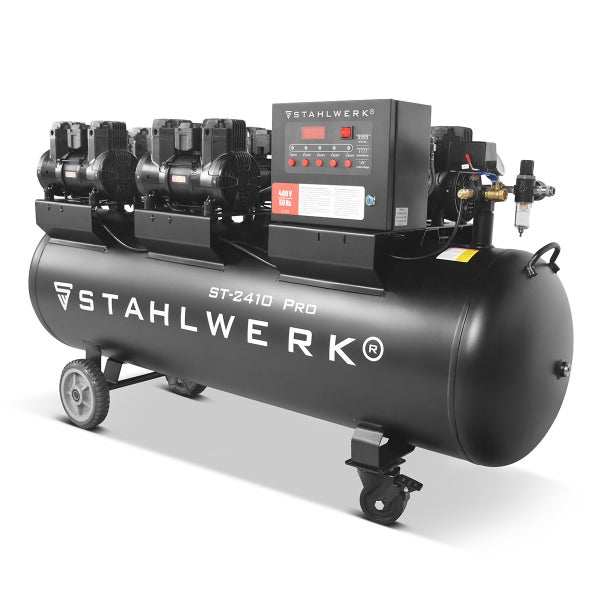 STAHLWERK ST-2410 PRO Kompressor mit 400 Volt und 50 Hertz