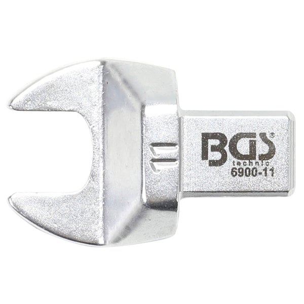 BGS Einsteck-Maulschlüssel 11 mm Aufnahme 9 x 12 mm - 6900-11