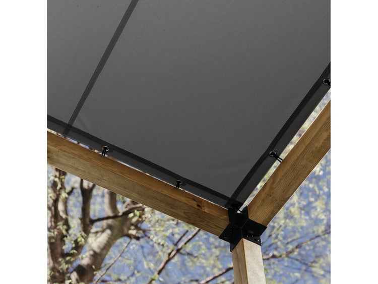Sonnensegel Mit Ösen Graphite 300X300Cm - Maanta® Bugna