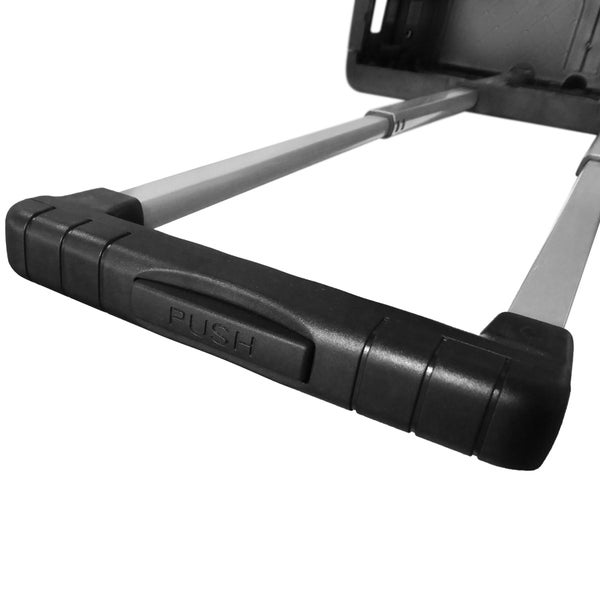 Einkaufstrolley tectake  46 l klappbar schwarz