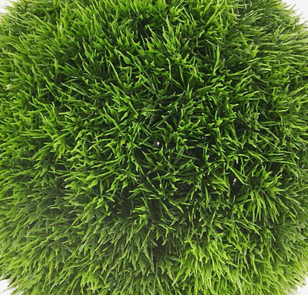 Kunstgras Schilfgras Kugel Opal, grün, Ø 25cm - Deko Gras/Ziergras