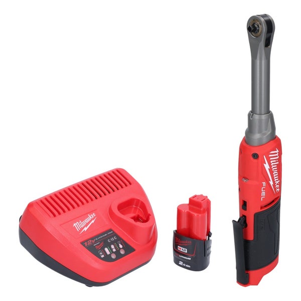 Milwaukee M12 Akku-Ratsche mit 12 Volt Akku und Ladegerät