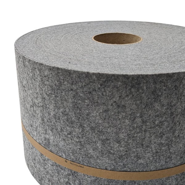 Rolle aus recycelbarem Filz
