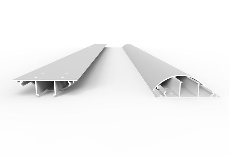 CILSON WDK7020W Art.-Nr. 6800550 Kabelkanal 70 x 20 mm x 2.000 mm - Trittfest, Bodenbelochung, weiß RAL 9010