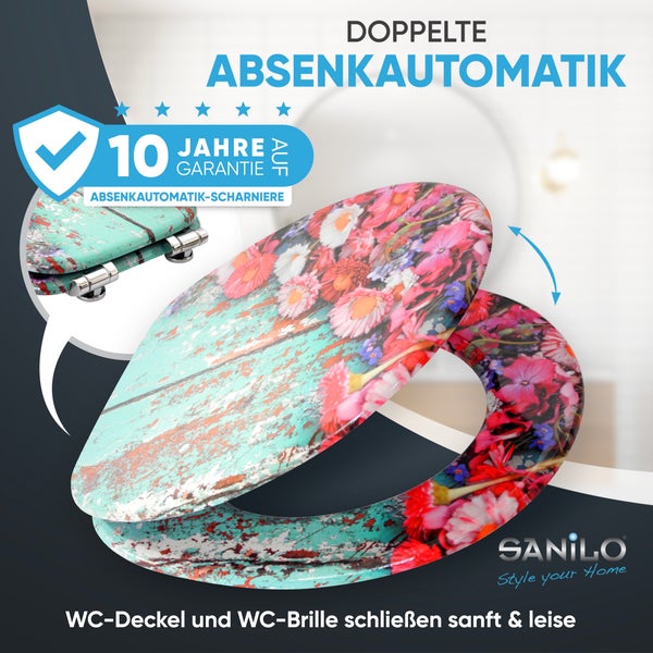 WC-Sitz mit Absenkautomatik Spring