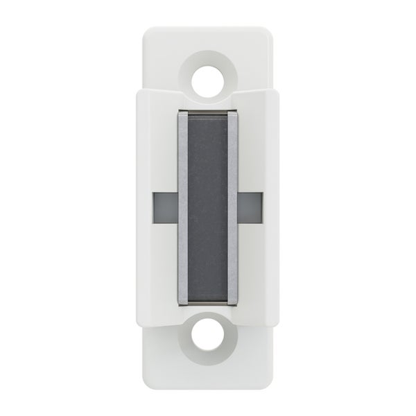 Geiger Magnet-Kurbelhalter | für 12-17 mm Stahlkurbeln | Wandabstand 25 mm | Kunststoff | weiß