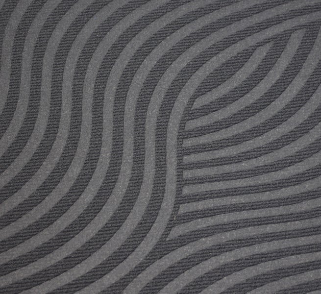 FRANK FLECHTWAREN | Bodenmatte Waves, 90 x 60 cm, POLYESTER, PVC