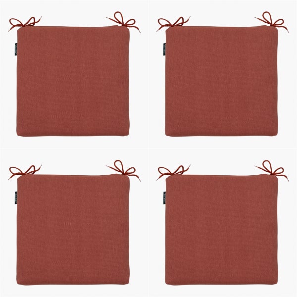 Sitzkissen Terra Canvas Eco+ - Ca. 40x40 cm - 4er-Set