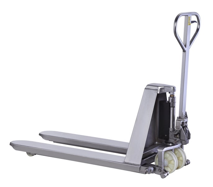 Edelstahl Hubwagen für den Transport von Lasten