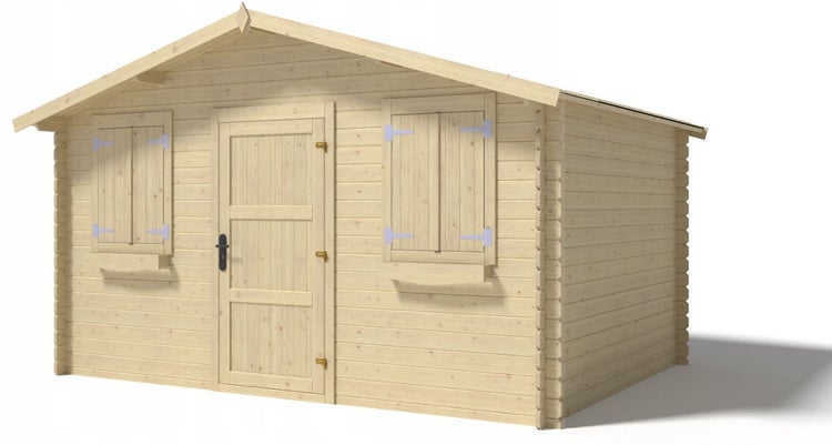 Gartenhaus, Gerätehaus 12m2 - 4x3m - 28mm