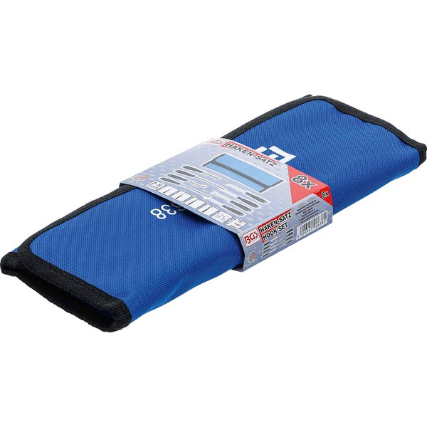 BGS Hakensatz mit acht Werkzeugen in einer blauen Tasche