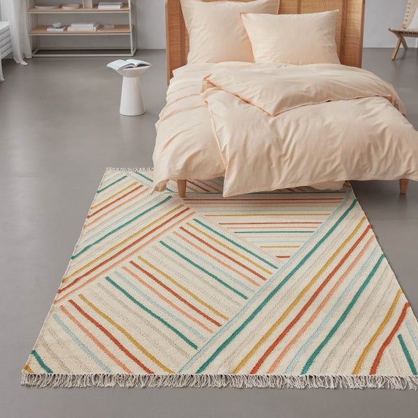 Kelim Teppich Multi Modern Pop WECONhome 140x200 cm