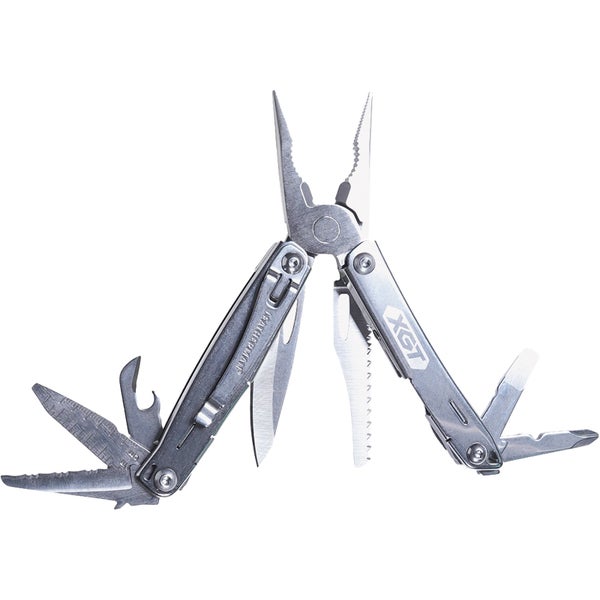 Multitool mit Zange, Messer, Säge und Schraubendreher