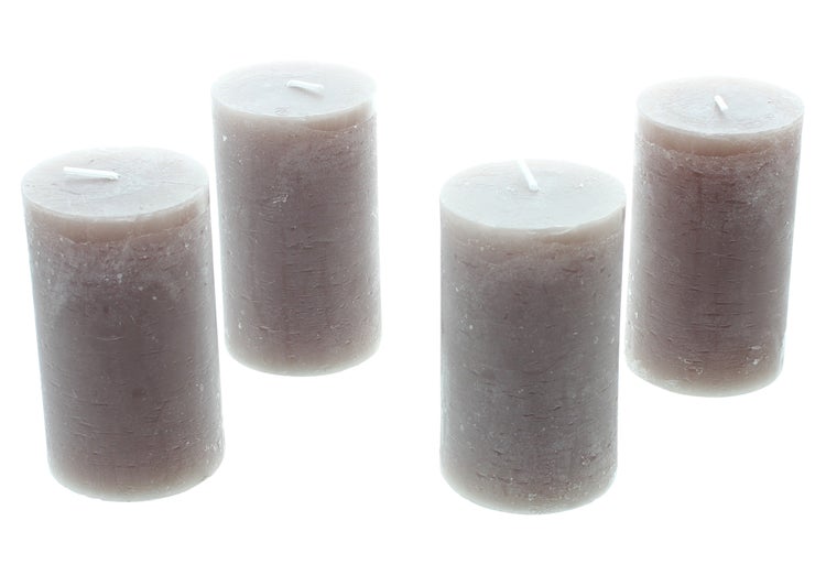Vier Stumpenkerzen