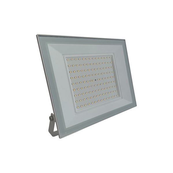LED-Strahler mit rechteckigem Gehäuse und Montagebügel