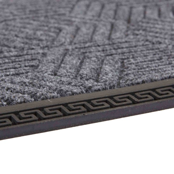 Schmutzfangmatte mit geometrischem Muster