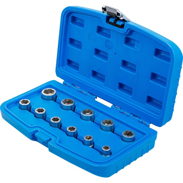 BGS Ausdreh-Satz für Schrauben und Muttern 10 mm (3/8) metrisch 11tlg. - 8383