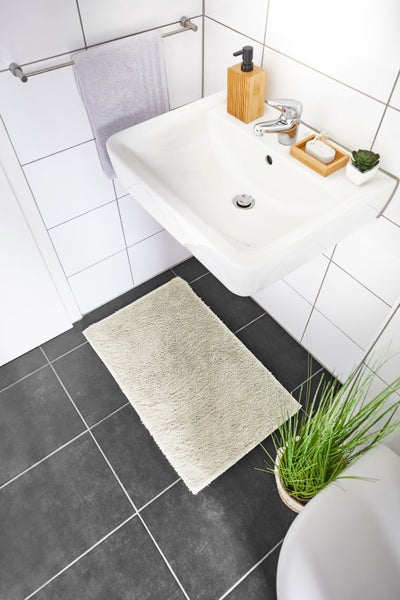Badematten Set Florida bestehend aus zwei Badematten 40 x 60 cm und 50 x 80 cm in Beige