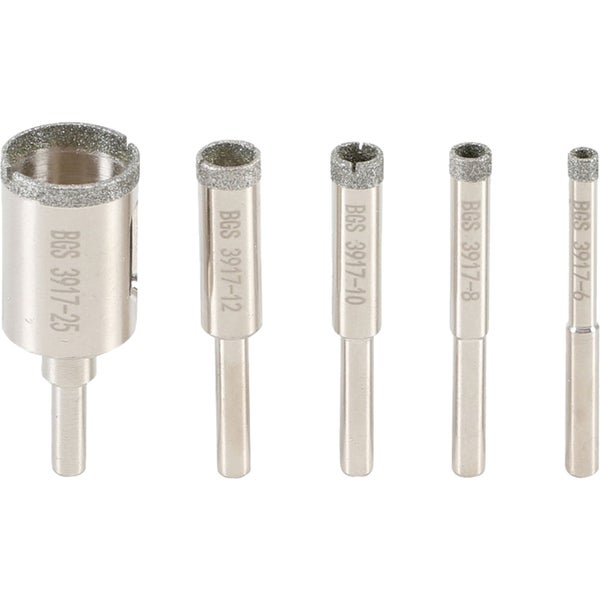 BGS Diamantbohrer Set mit verschiedenen Größen