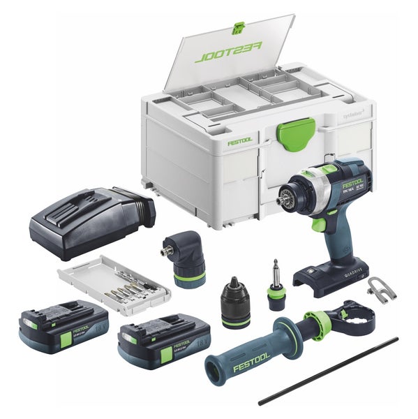 Festool Akku-Bohrschrauber Set mit Zubehör und Systainer