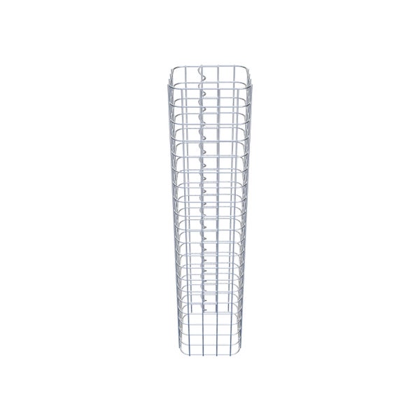 Gabionensäule 22 x 22 cm MW 5 x 5 cm eckig - Höhe: 1,00 m