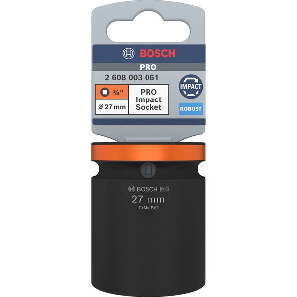 Bosch PRO Impact Socket 3/4 27 mm Standard - 2608003061