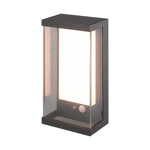 V-TAC VT-1193-G - Solar-Wandleuchten - IP54 - Graues Gehäuse - 95 Lumen - 3000K