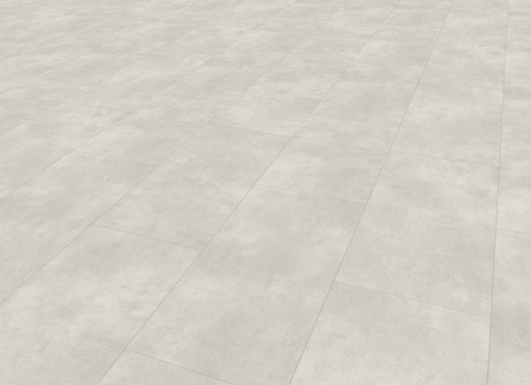 PVC Bodenbelag Meterware hellgrau Betonoptik CV Boden Fliesenoptik 200 cm breit (Meterware)