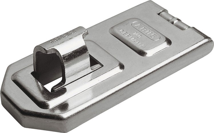 ABUS Überfalle aus gehärtetem Stahl für Vorhängeschlösser.
