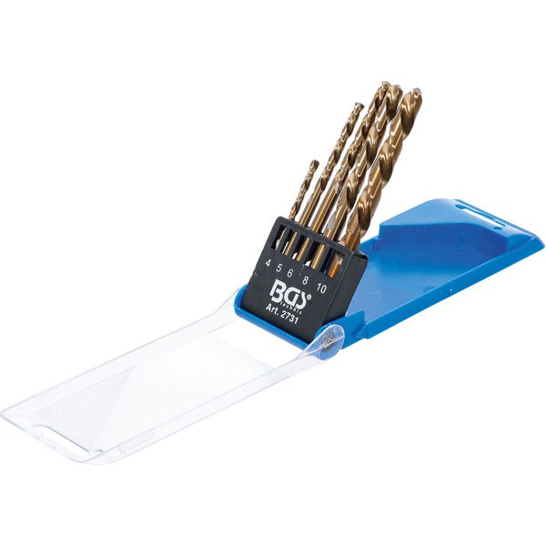 BGS technic Holzbohrer-Satz mit verschiedenen Größen in Kunststoffbox