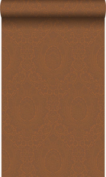 Origin Wallcoverings Tapete Ornamente Safrangelb - 53 cm x 10.05 m - 345430