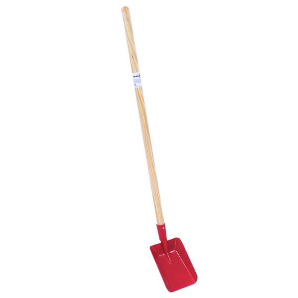 Kinderschaufel (Metall) mit Holzstiel - Pink