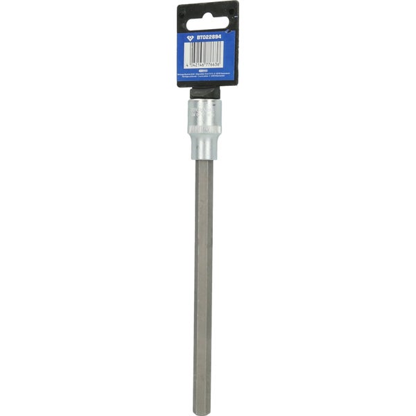 BRILLIANT TOOLS 1/2 Innensechskant Bit-Stecknuss 200 mm lang 10 mm - BT022894