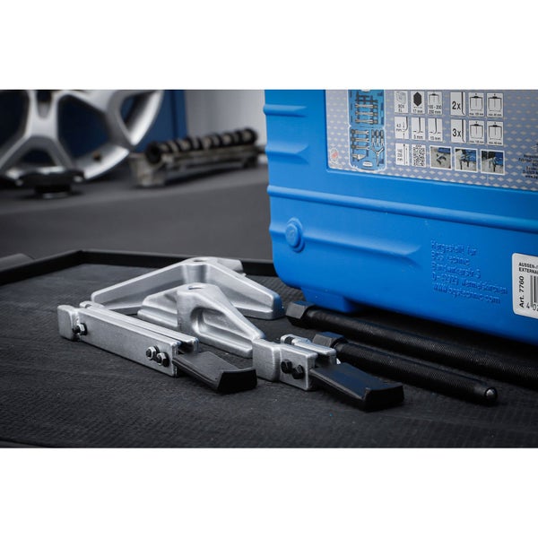 BGS Technic Federspanner Set mit blauem Koffer