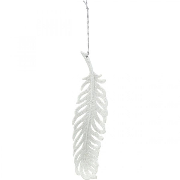 Feder Weihnachtsanhänger mit Aufhängung