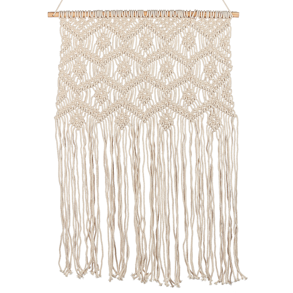 Wandbehang KALERI Baumwolle 102 cm Beige