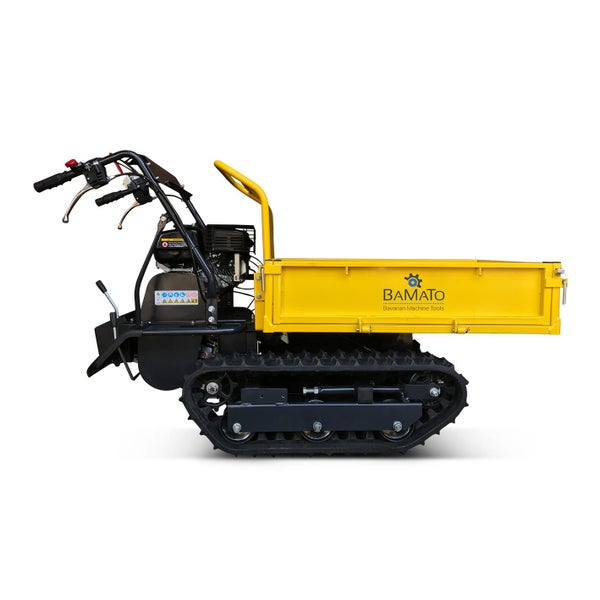 BAMATO Raupen-Minidumper für den Transport von Schüttgütern