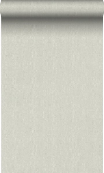 Origin Wallcoverings Tapete Fischgrätmuster Seladongrün - 53 cm x 10.05 m - 347657