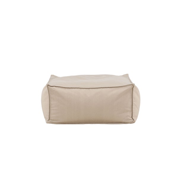 Rambo Sitzsack beige. 85 X 85 X 40 cm
