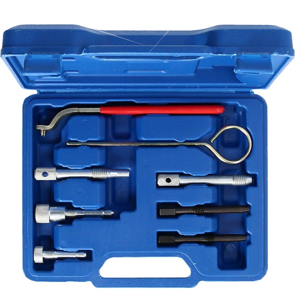 Steuerketten-Arretierwerkzeugsatz im blauen Koffer