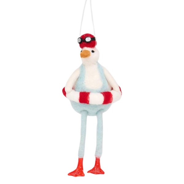 Ente Filz Weihnachtshänger – Batela