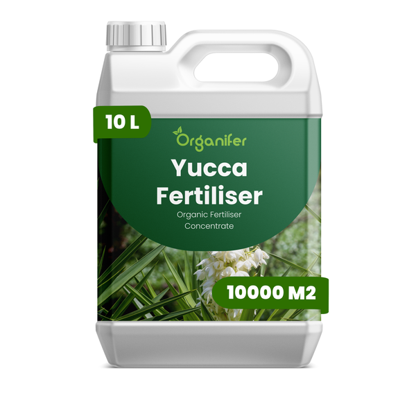 Organifer Yucca-Dünger, organisches Düngerkonzentrat, 10 Liter Kanister für bis zu 10000 Quadratmeter.