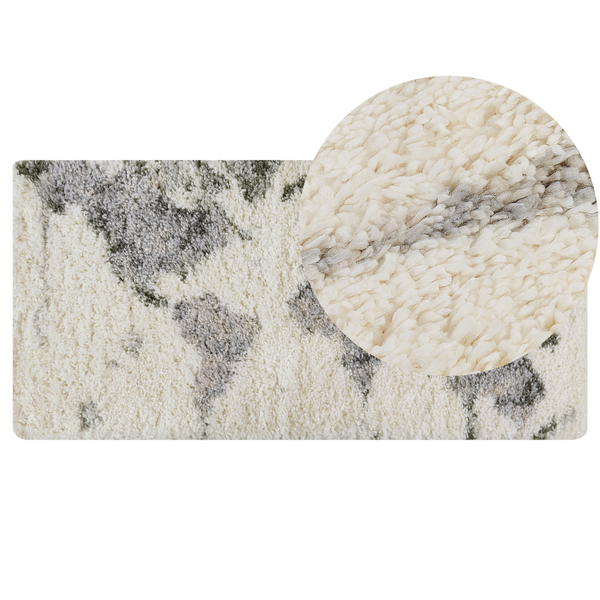Zottelteppich SEVAN Hellbeige 80 x 150 cm
