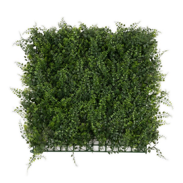 FLOORDIREKT Pflanzenwand - Fern - Kunstpflanzenwand zur Dekoration - 50 x 50 cm