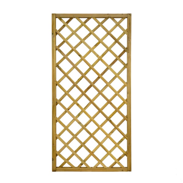 Holzspalier für den Garten